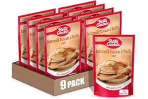 Betty Crocker Buttermilk Pancake and Waffle Mix, 6.75 oz. (Pack of 9)
