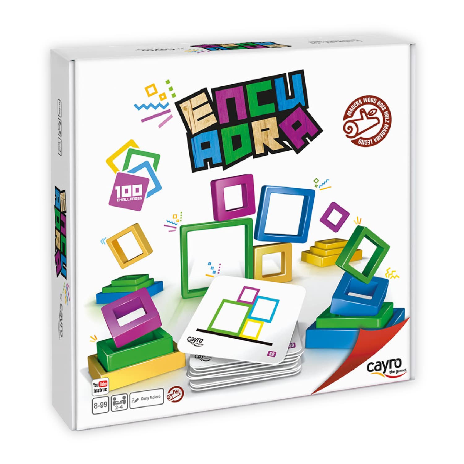 Cayro- Skill Frame Set + 8 Years, Multicolour (338)