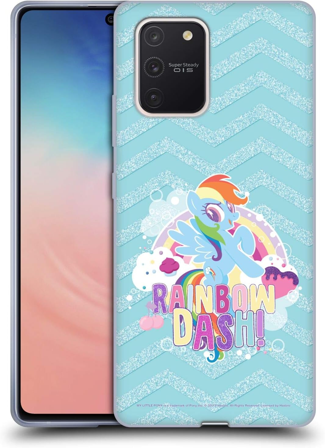 Head Case Designs Officially Licensed by My Little Pony Rainbow Dash Sugar Crush Soft Gel Case Compatible with Samsung Galaxy S10 Lite