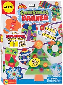 ALEX Toys Craft It's A Christmas Banner Decoration Kit