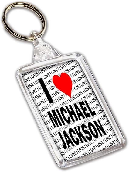 Frasi Di Natale Michael Jackson.Portachiavi Con Scritta I Love Michael Jackson Regalo Per Compleanno Natale Calza Della Befana Amazon It Casa E Cucina