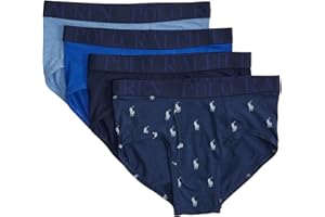 POLO RALPH LAUREN mens Classic Fit Stretch Briefs Multi-pack