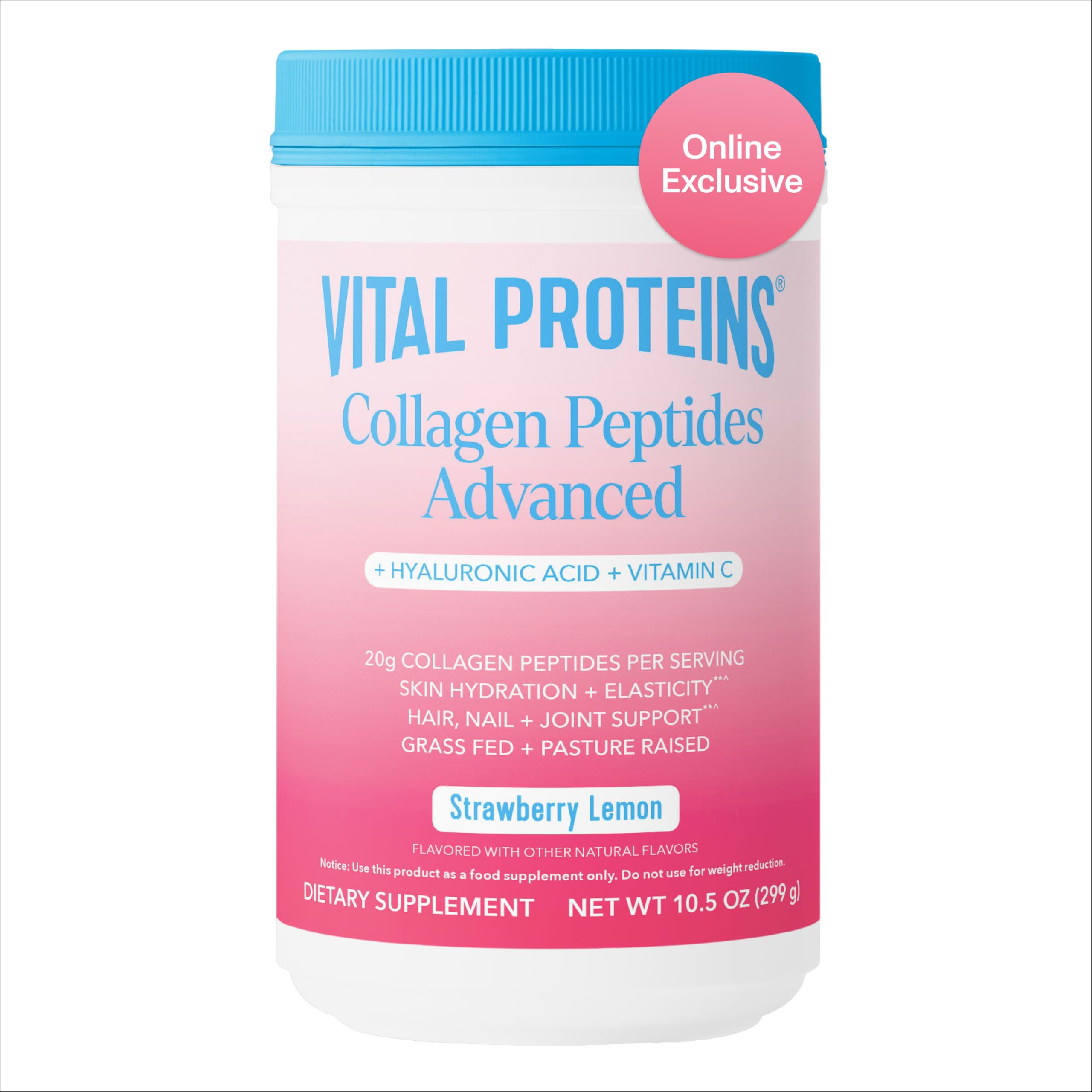 Collagen Peptides Advanced (Strawberry Lemon)