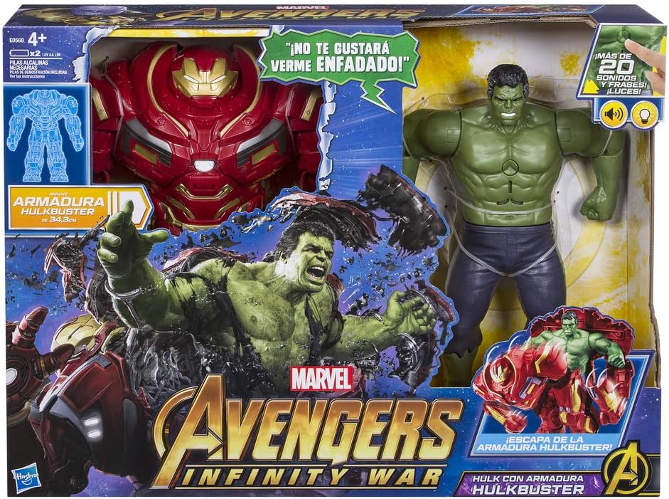 juguete iron man hulkbuster