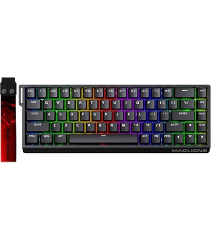 Gato Amazon.com: Hyekit x FGG MADLIONS MAD 68 HE RGB PRO 60% Wired