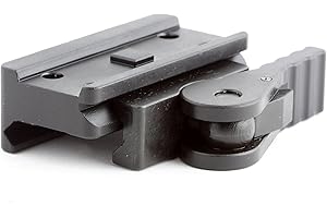 AMERICAN DEFENSE MFG. American Defense AD-T1-L STD Riflescope Optic Mount, Black