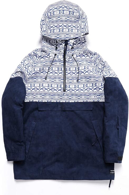 black and blue hoodie