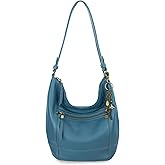 The Sak Sequoia Hobo Bag - Premium Large Leather Women's Handbag for Everyday & Travel - Durable Purse With Zipper Pocket