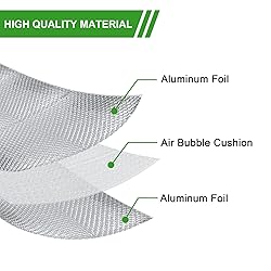 AGHITG Reflective Insulation Roll,24"x 50Ft Attic