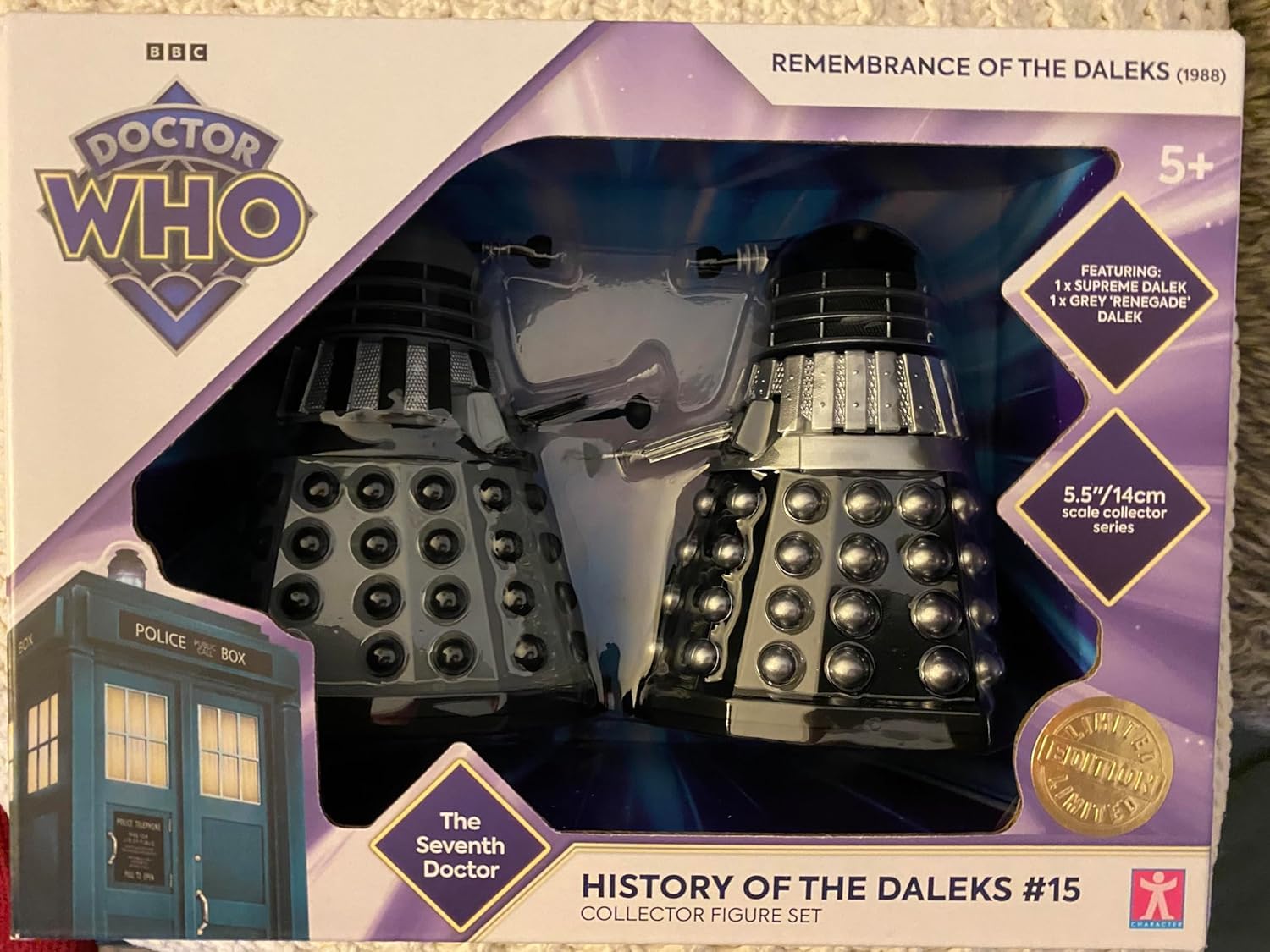 Doctor who History of the Daleks 15 remembrance of the Daleks figure set