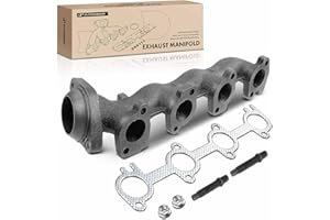 A-Premium Right Exhaust Manifold with Gasket Kit Compatible with Ford F-150 1999-2003 F-250 1999 F-150 Heritage 2004 Expediti