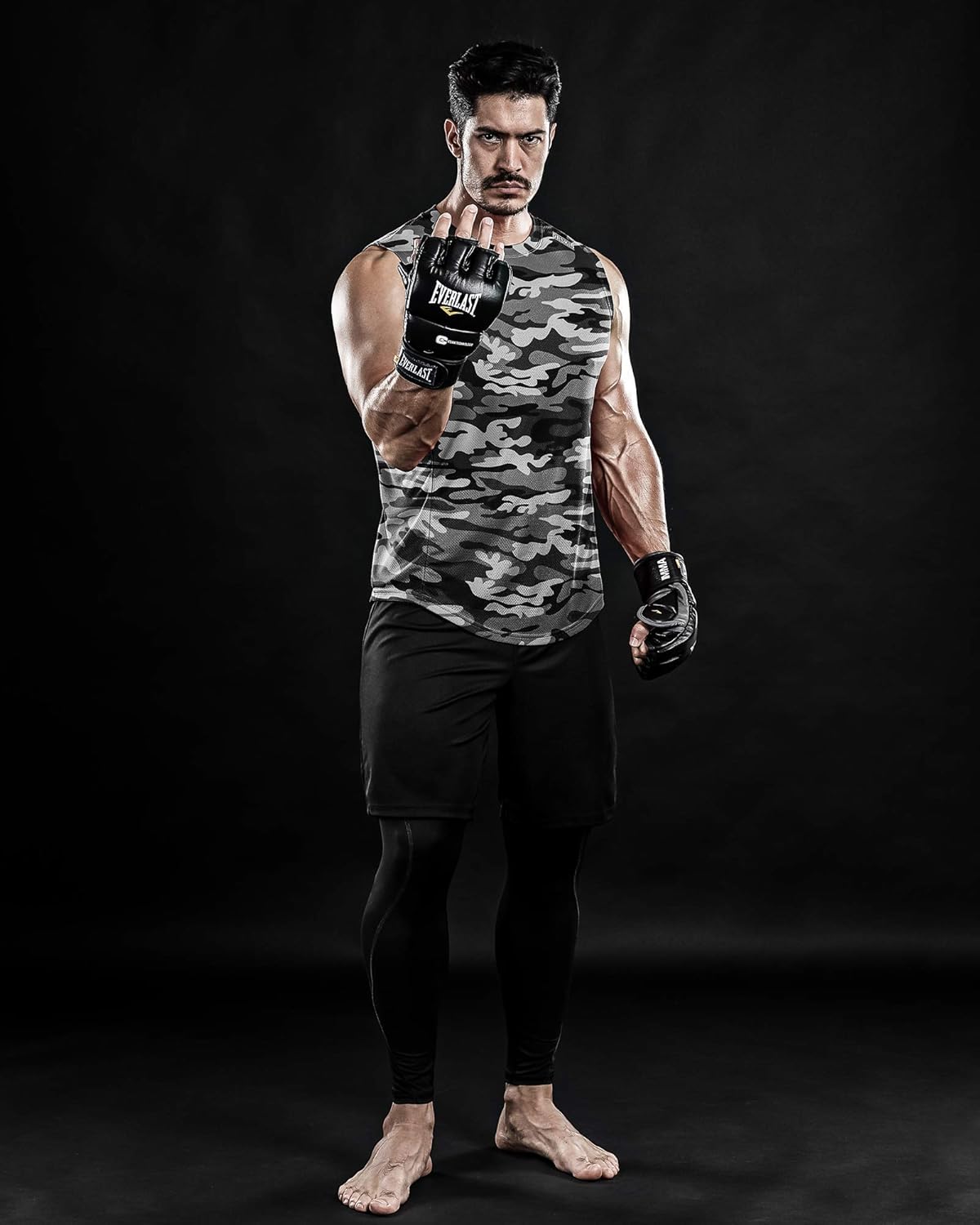 DRSKIN Men's 3 Pack Dry Fit Muscle Tank Tops Mesh Sleeveless Gym Bodybuilding Training Athletic Workout Cool Shirts: Clothing