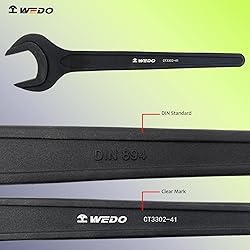 WEDO Open End Wrench,Metric,34mm Construction