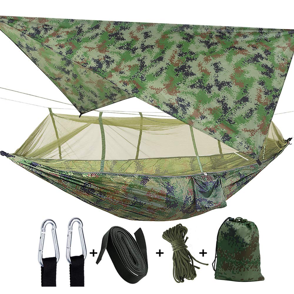 Best portable nylon hammock with mosquito net