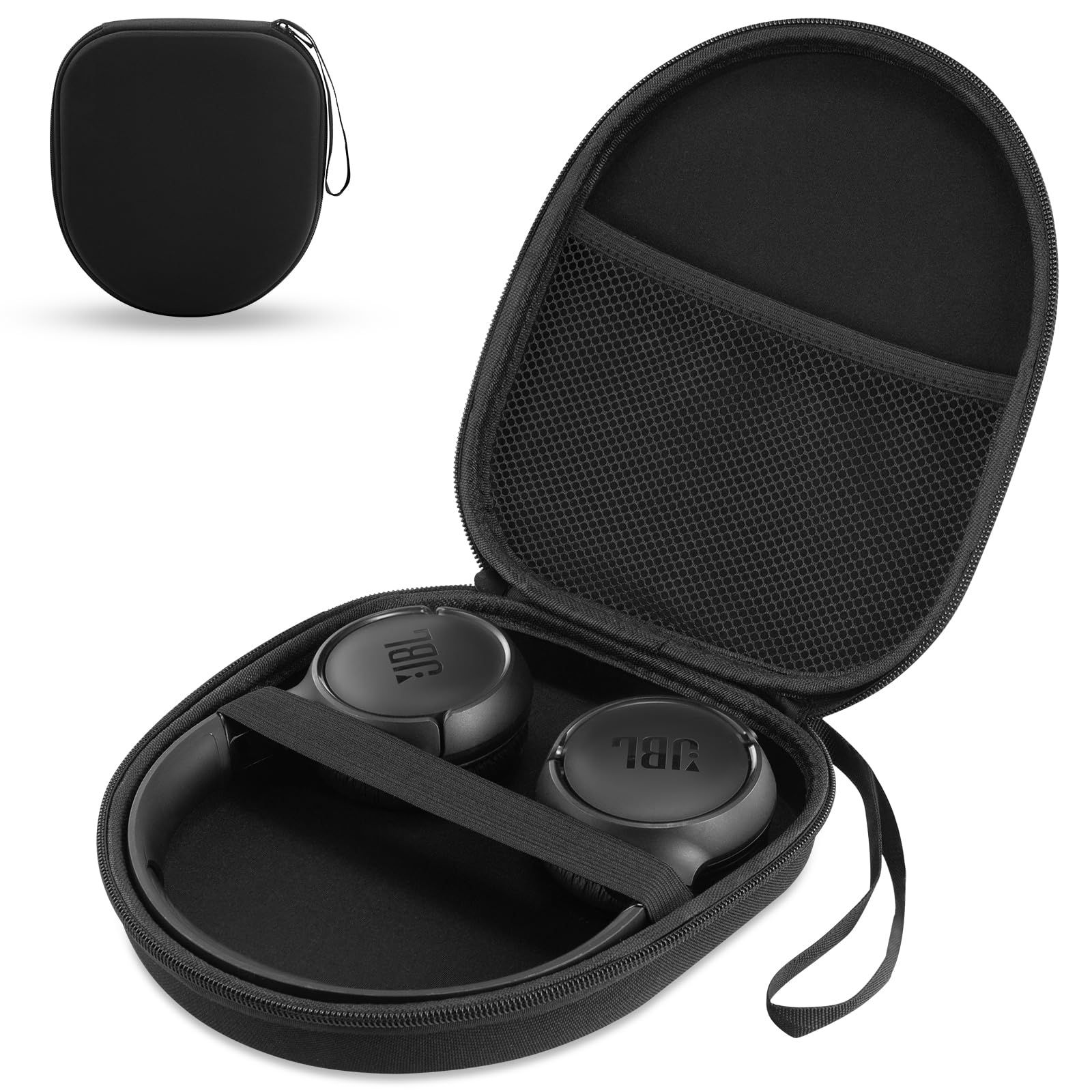 Photo 1 of Case Compatible with JBL Tune 510BT 520BT 720BT 770NC 660NC 670NC, and Sony WH-CH720N WH-CH520 Noise Canceling Wireless Headphones, Portable Travel Headphone Cases (Black)