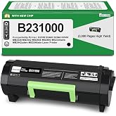 High Yield B231000 Black Toner Cartridge Compatible for Lexmark B231000 | Replacement for Lexmark B2338 B2442 B2546 B2650 MB2338 MB2442 MB2546 MB2650 MB2338adw MB2442adwe MB2546ade Printer
