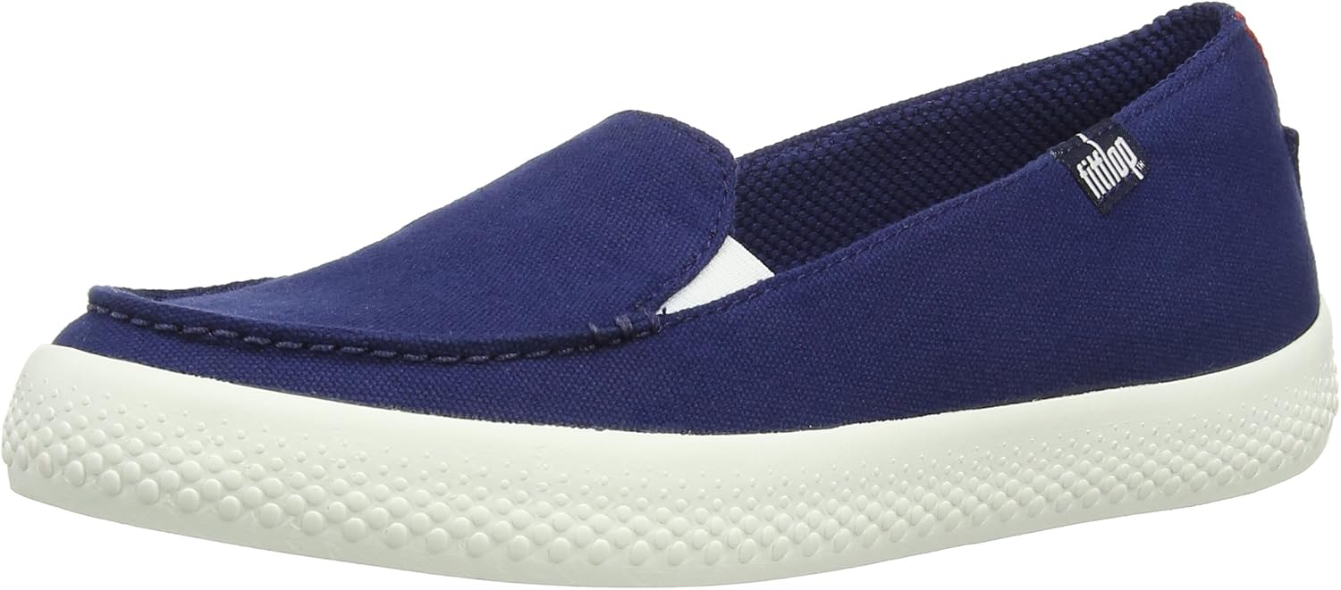 fitflop navy loafers