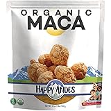 Happy Andes Organic Maca Powder 2 lbs - Vegan All-Natural, USDA-Certified, No Gluten - Health Enhancement 100% Organic - 100%