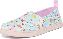 TOMS Girl's Alpargata Espadrille-Peppa Pig and