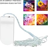 Jsdoin Fairy Lights 6 Pack 2m 20 LED Copper Wire Battery Operated Multicolour view 3