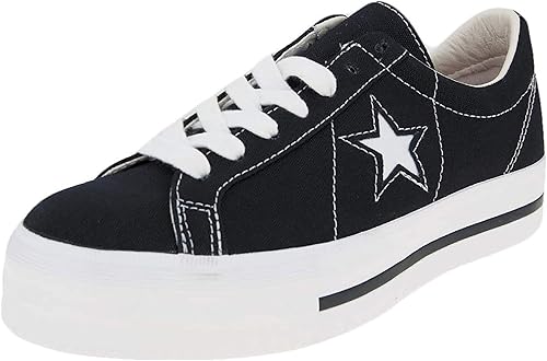 converse one star bambino nero