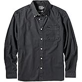 Huckberry Flint and Tinder Men's Classic Oxford Draftsmen Button Down Shirt- Stretch Fabric- Button Down Shirts for Men