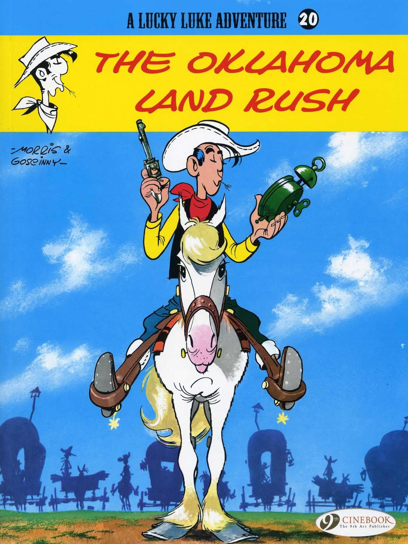 voir fiche du livre Lucky Luke - Tome 20 The Oklahoma Land Rush (20)