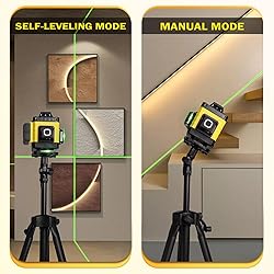 EODOJU Laser Level, 4 x 360° Laser Level with
