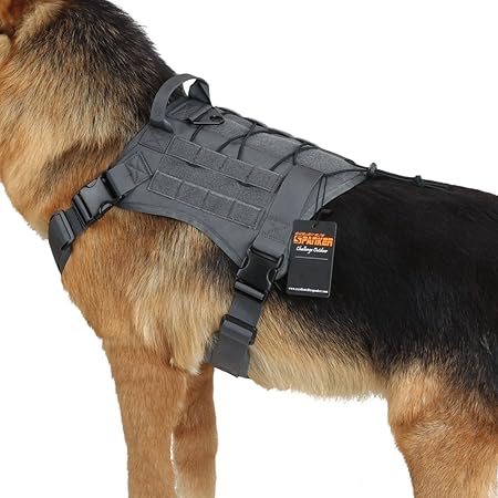 spanker tactical dog harness