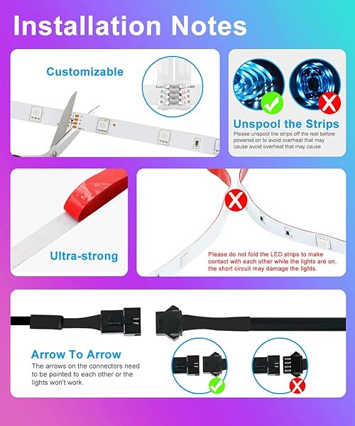 Tiras LED Wifi JESLED 5M Tira de LED RGB Compatible con Alexa Google Home App LED Tira Luz Sincronizacin de Msica Perfecto para Navidad Fiesta Decoracin Domstico para Hogar