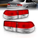 AmeriLite 2 Door Coupe Taillights Housing 4 Pieces