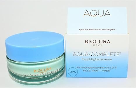 BIOCURA Beauty Feuchtigkeitscreme mit Hyaluronsäure und LSF 6 50 ml