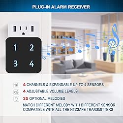 1/4Mile Solar Driveway Alarm System-Up to 50FT Wide