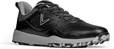 Callaway GTX Waterproof Spikeless Golf Shoes Black UK 9.5