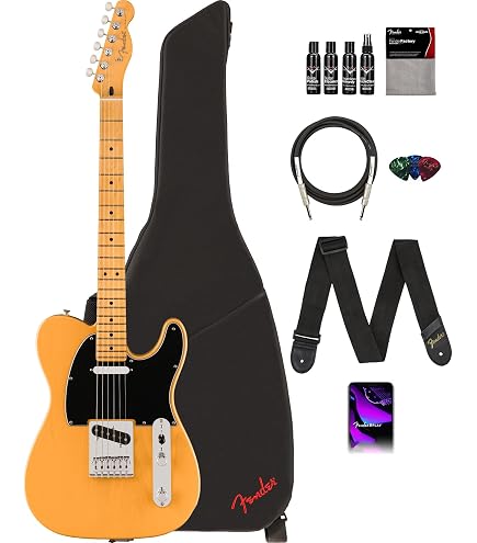 Amazon.com: Fender Player II Mustang - Aquatone Blue Bundle with
