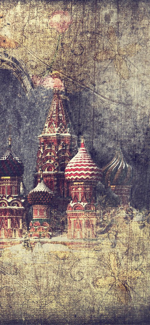 PeelitStickit Old Retro Pattern, Wallpaper, Wall Mural ID-001, vinyl