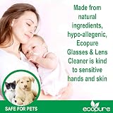 Ecopure Glasses and Lens Cleaner 60ml Eco Friendly Hypoallergenic view 3
