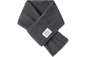 Hymeiluely Polar Fleece Warm Short Scarf for Men Women for Winter Cold Weather Soft Neck Warmer Neck Scarves