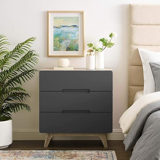 Amazon Com Modway Origin Contemporary Mid Century Modern 3 Drawer