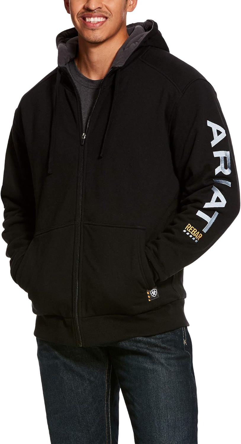 Amazon.com: ARIAT Men's Rebar Graphic Hoodie: Clothing