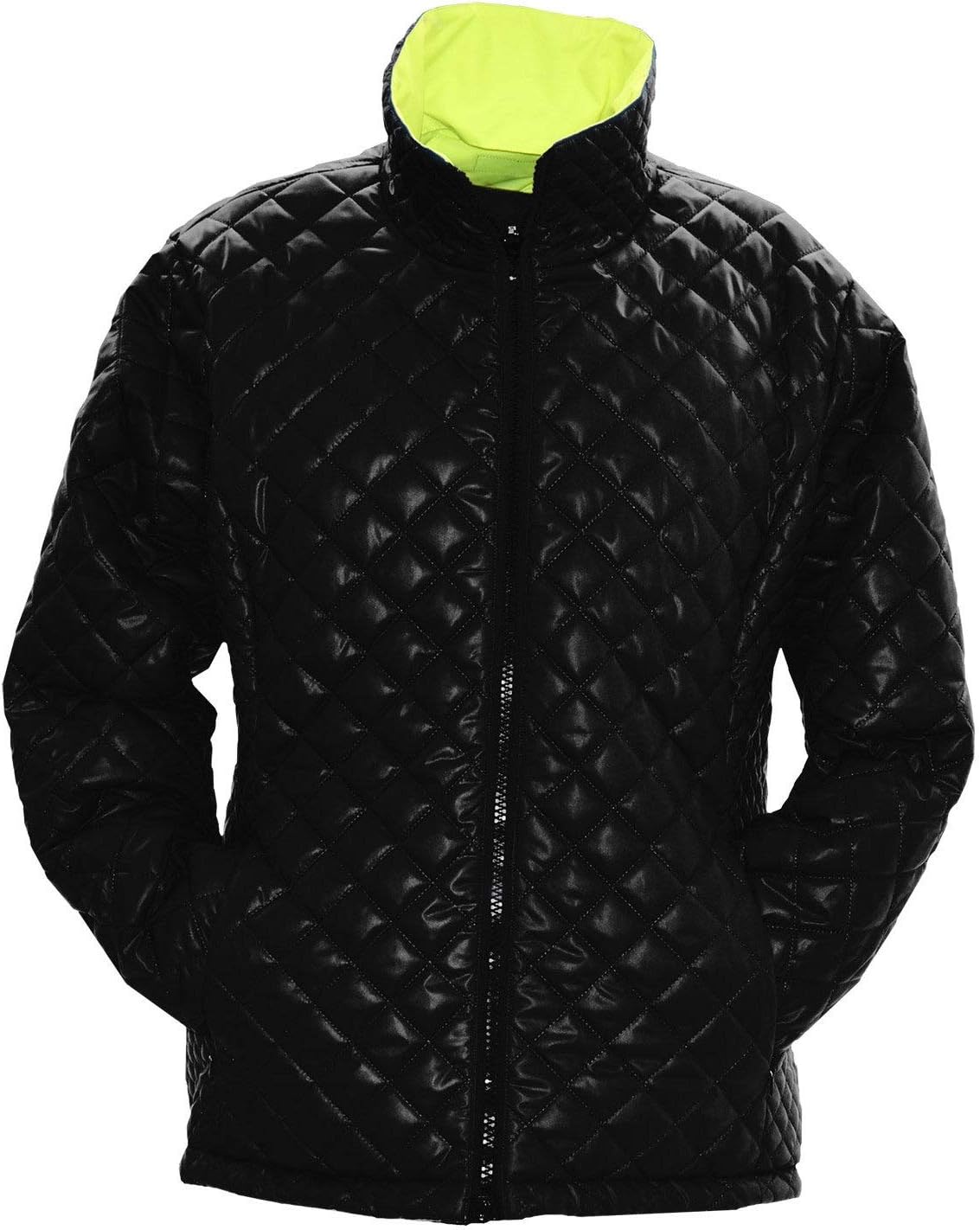Equisafety Inverno Reversible Jacket Medium Yellow - Yellow, Medium, Clear - Image 3