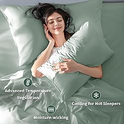 Shilucheng Tencel Sheets 4 Piece, 100% Eucalyptus
