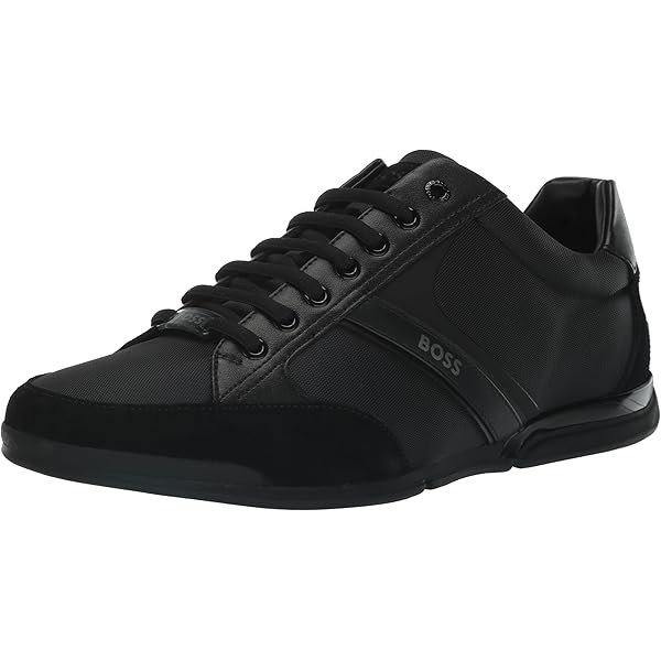 Amazon.com | BOSS Zayn Low Profile Suede Leather Two Tone