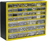 Akro-Mils 10144 44-Drawer Plastic Cabinet, Yellow, 50.8 cm W x 16 cm D x 40.6 view 8