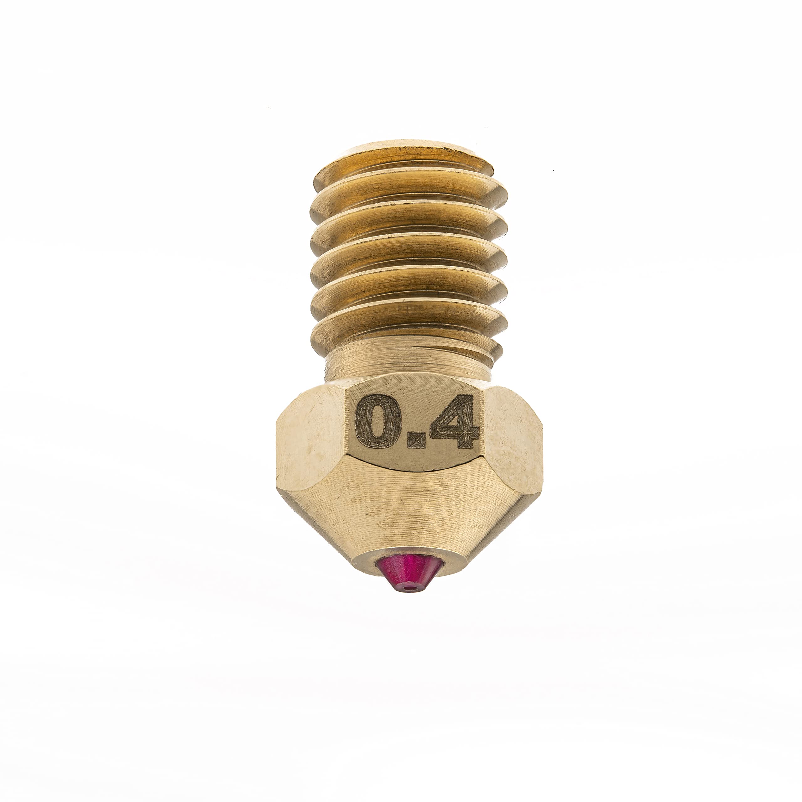 Photo 1 of Ruby Nozzles for 3D Printers MK8 E3D Prusa Ender3 (E3DV6, 0.4mm)