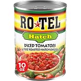 ROTEL Hatch Diced Tomatoes and Fire Roasted Hatch Chilies, 10 oz.
