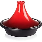 Le Creuset Enameled Cast Iron Moroccan Tagine, 2.5 qt., Cerise