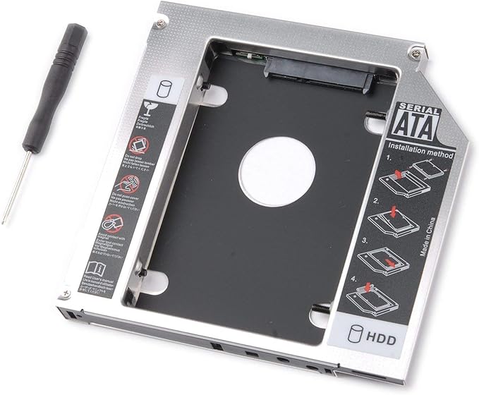 tinxi Adaptateur pour disque dur SSD SATA 3.0 2,5" 12,7 mm SATA vers SATA baie de disque dur