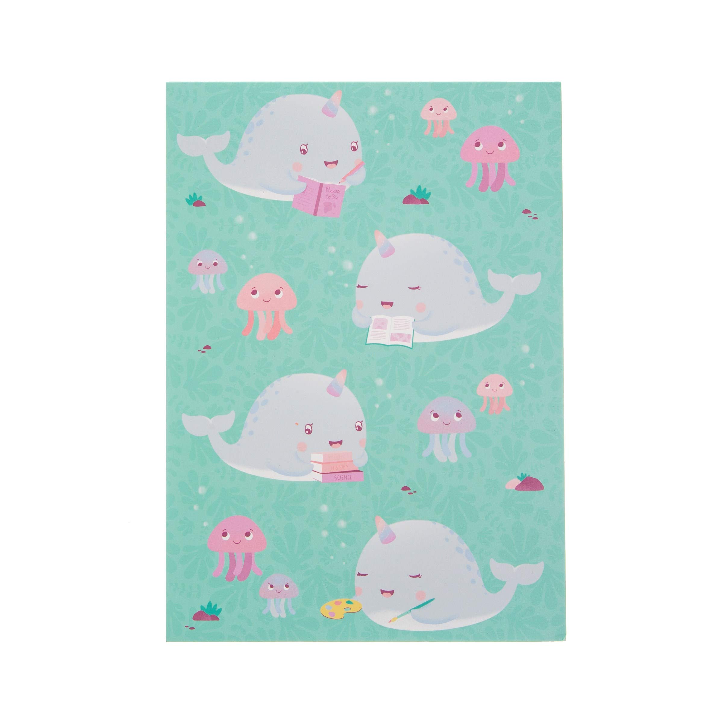 Sass & Belle Alma Narwhal A4 Sketchpad