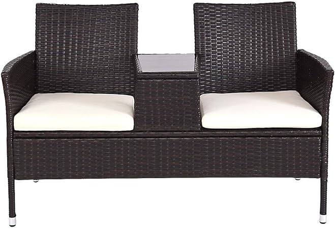 Amazon Com Cypress Shop Rattan Sofa Chair Outdoor Patio High